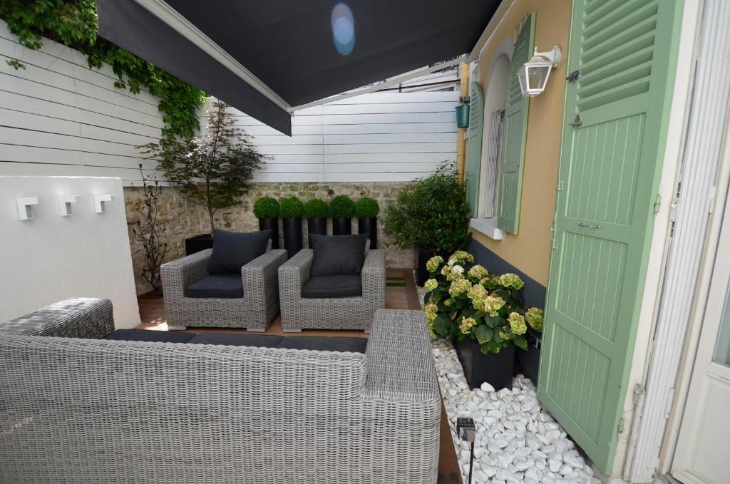 パリ Le Jardin De Rochegrosse Bed & Breakfast エクステリア 写真